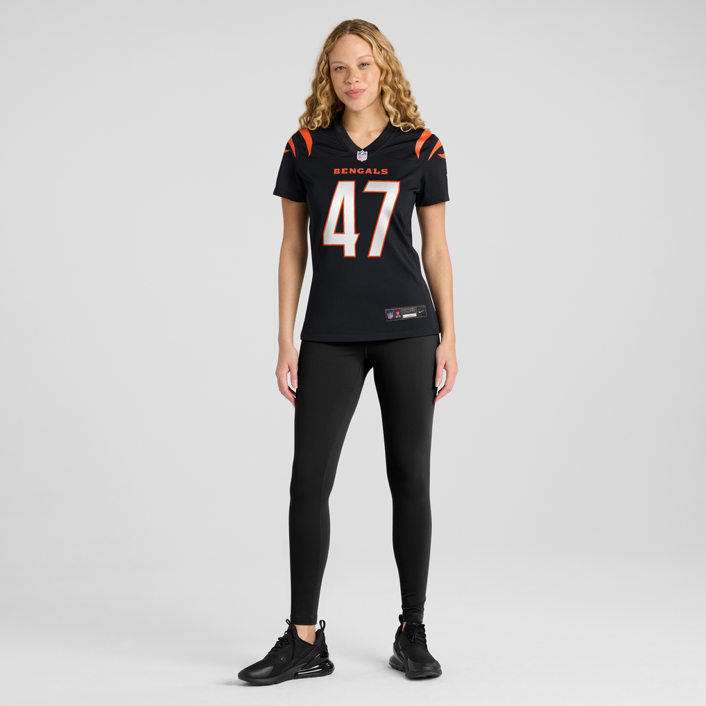 Women's Cincinnati Bengals Swayze Bozeman Black Team Game Jersey