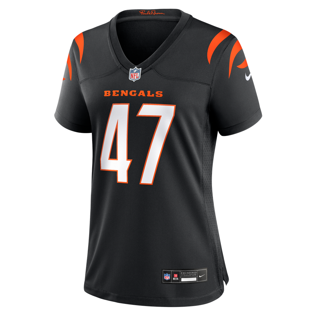 Women's Cincinnati Bengals Swayze Bozeman Black Team Game Jersey