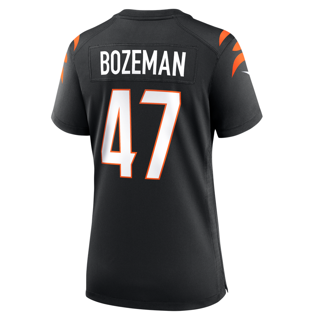 Women's Cincinnati Bengals Swayze Bozeman Black Team Game Jersey