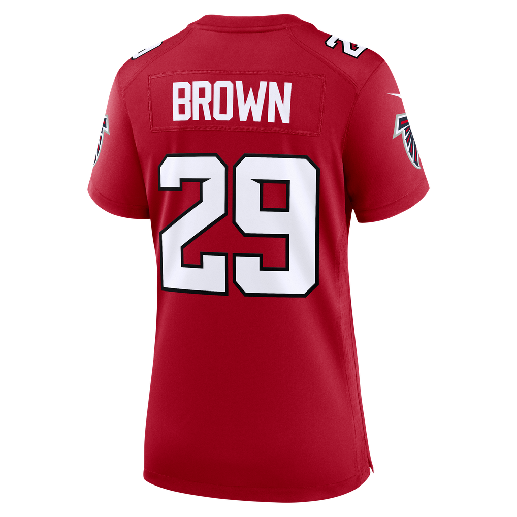 Women's Atlanta Falcons Sydney Brown Red Team Game Jersey