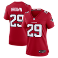 Women's Atlanta Falcons Sydney Brown Red Team Game Jersey