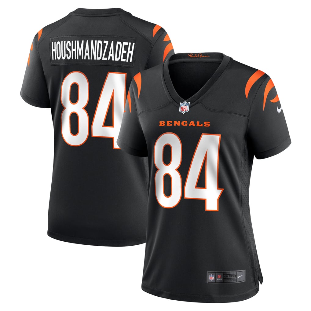 Women's Cincinnati Bengals T. J. Houshmandzadeh Black Team Retired Player Game Jersey