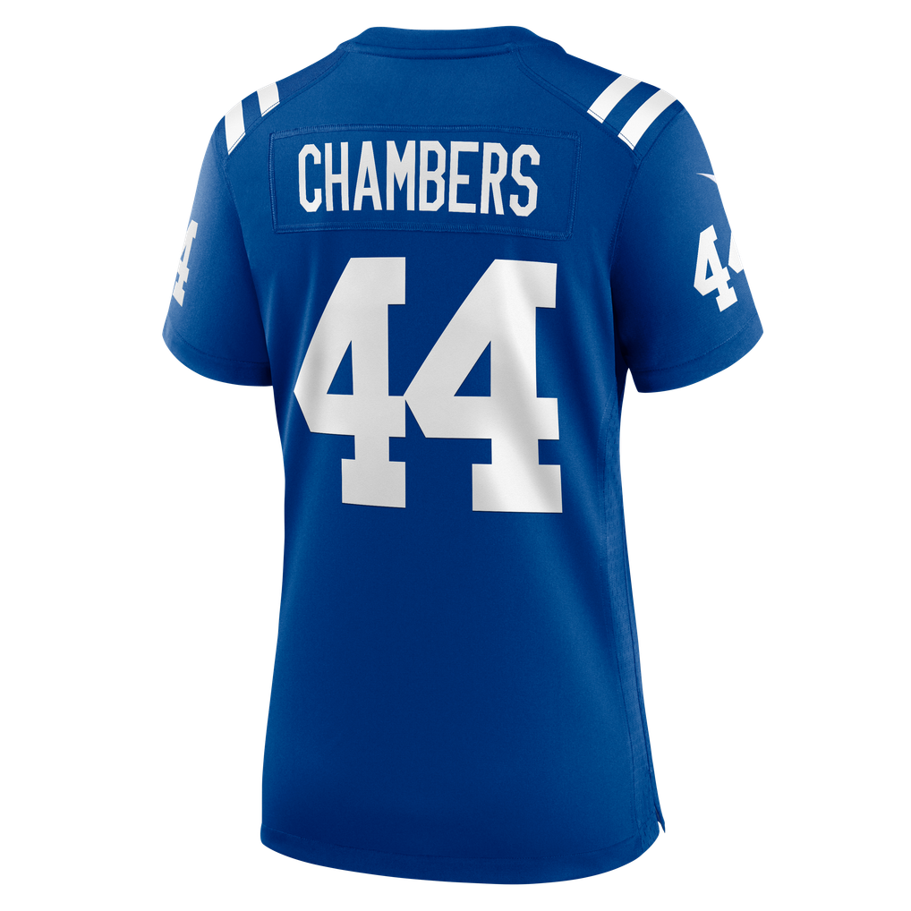 Women's Indianapolis Colts Tahj Chambers Royal Team Game Jersey