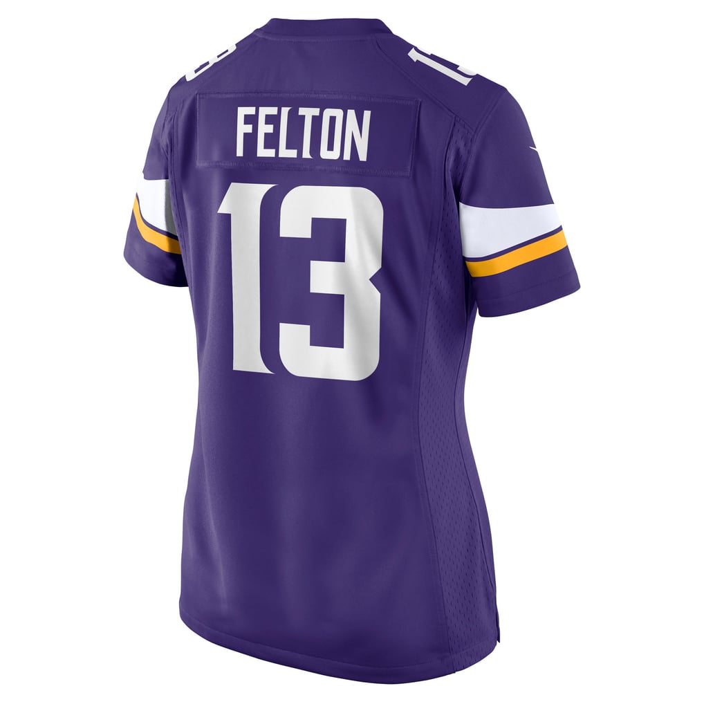 Women's Minnesota Vikings Tai Felton Purple Team Game Jersey