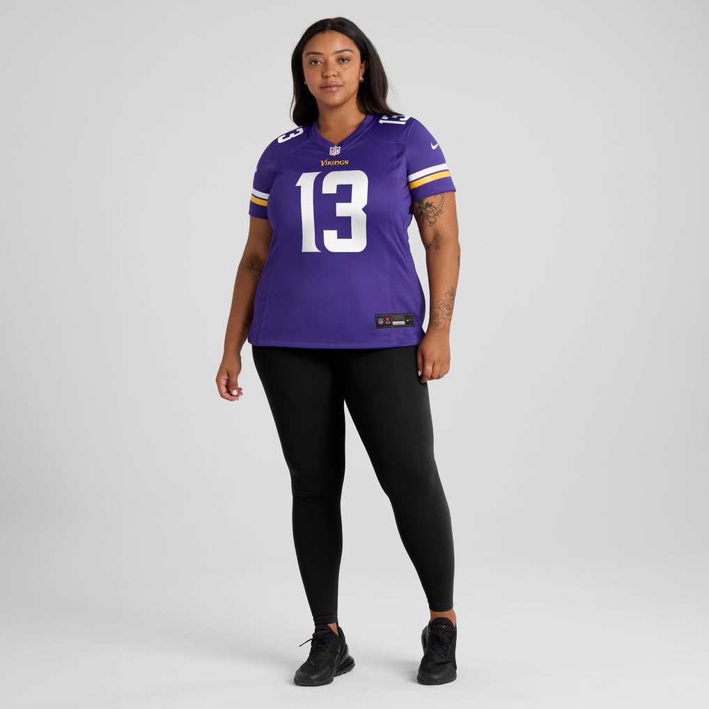 Women's Minnesota Vikings Tai Felton Purple Team Game Jersey