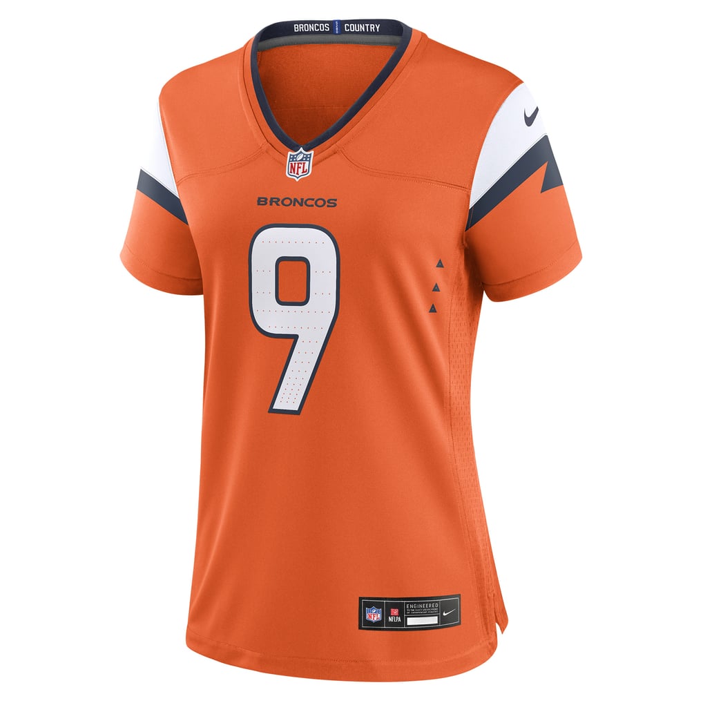 Women's Denver Broncos Talanoa Hufanga Orange Team Game Jersey