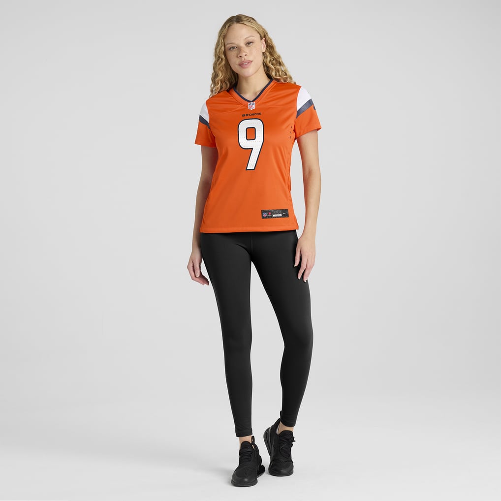 Women's Denver Broncos Talanoa Hufanga Orange Team Game Jersey