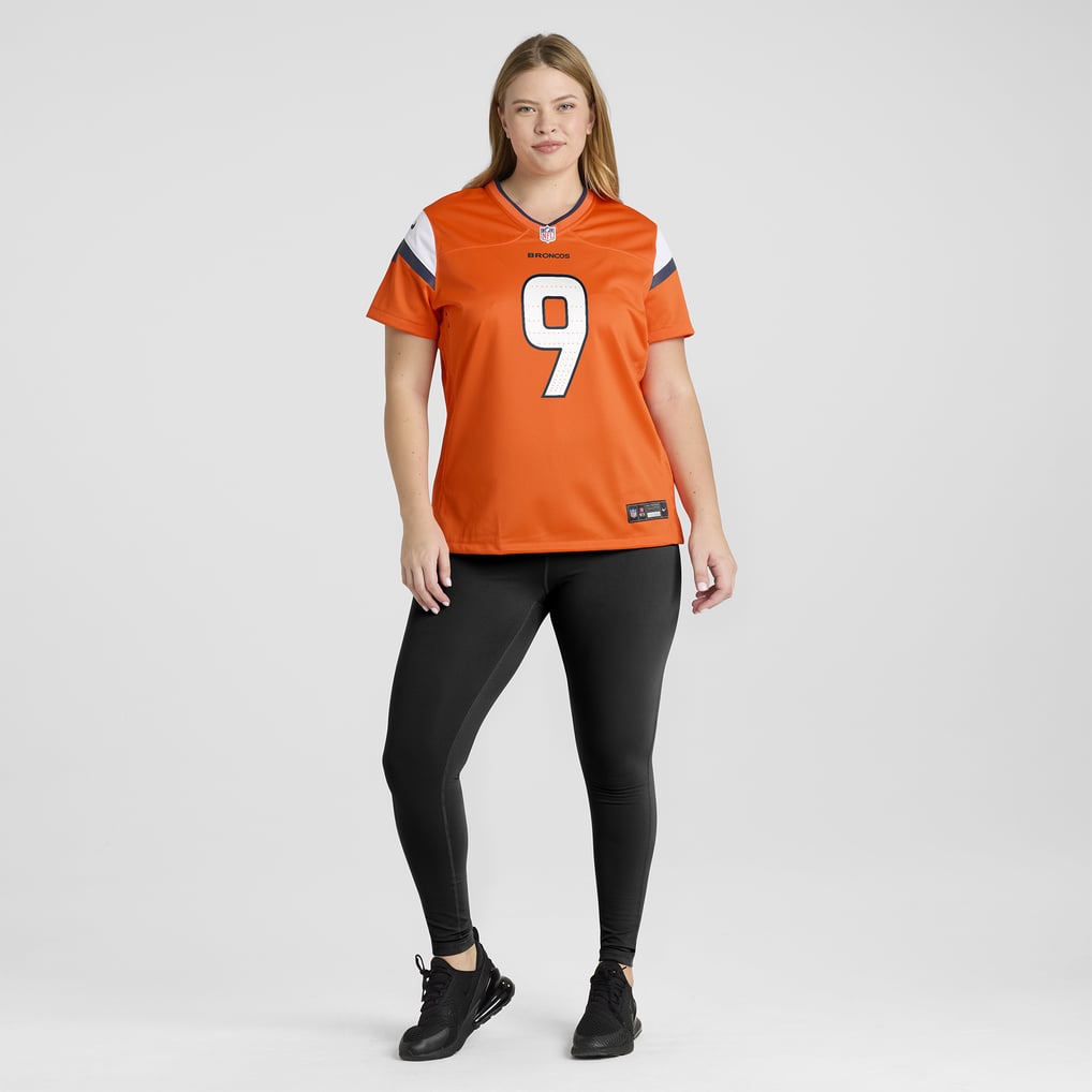 Women's Denver Broncos Talanoa Hufanga Orange Team Game Jersey
