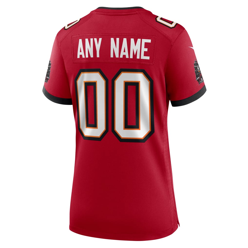 Women's Tampa Bay Buccaneers Red Custom Game Jersey