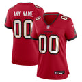 Women's Tampa Bay Buccaneers Red Custom Game Jersey