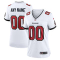 Women's Tampa Bay Buccaneers White Custom Game Jersey