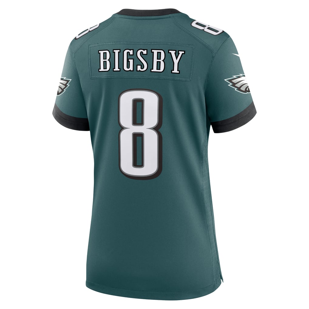Women's Philadelphia Eagles Tank Bigsby Midnight Green Team Game Jersey