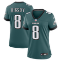 Women's Philadelphia Eagles Tank Bigsby Midnight Green Team Game Jersey