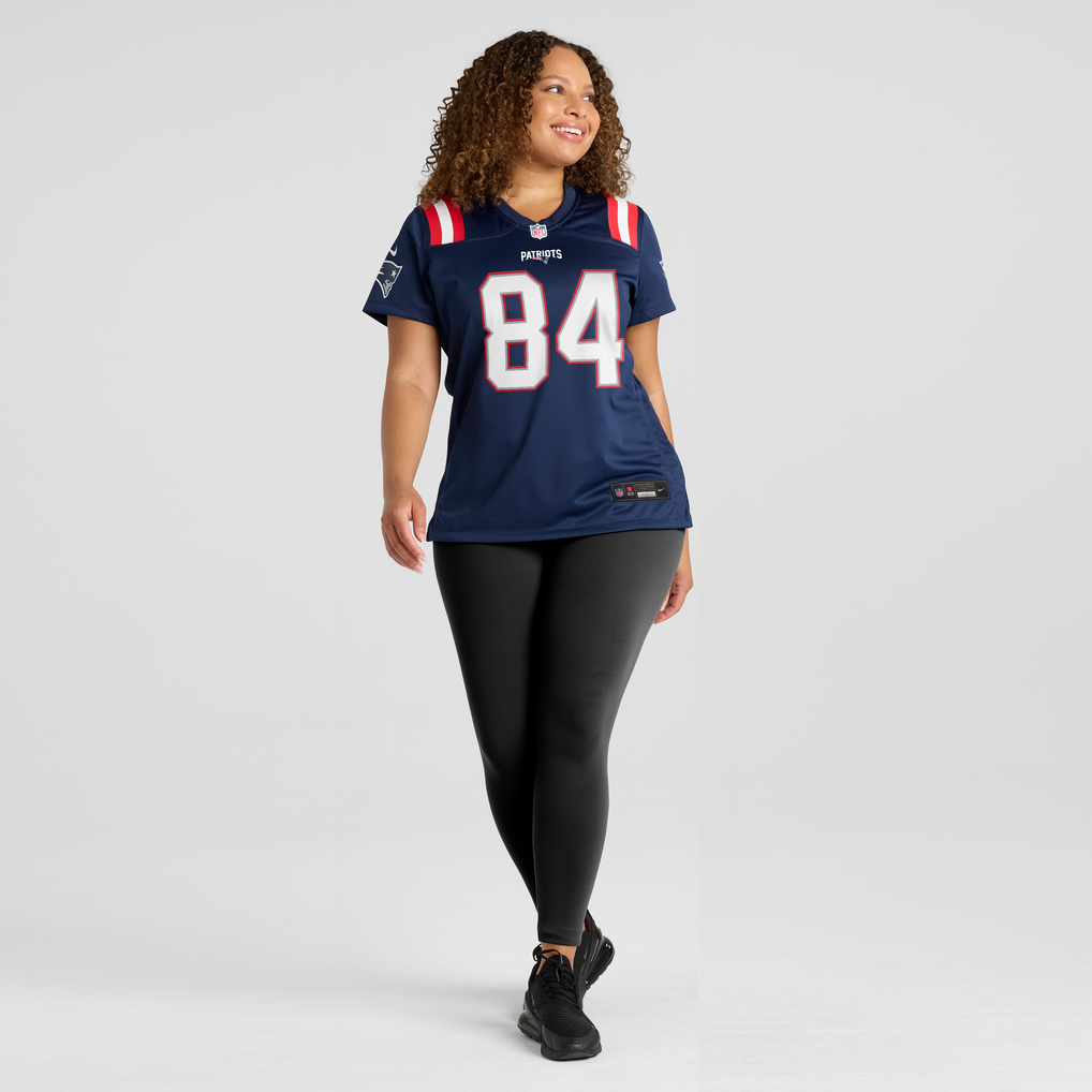 Women's New England Patriots Tanner Arkin Navy Team Game Jersey