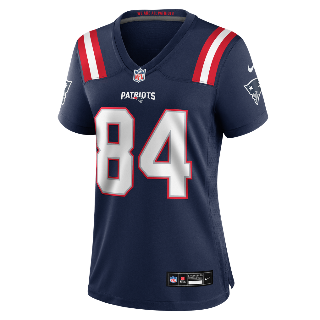 Women's New England Patriots Tanner Arkin Navy Team Game Jersey