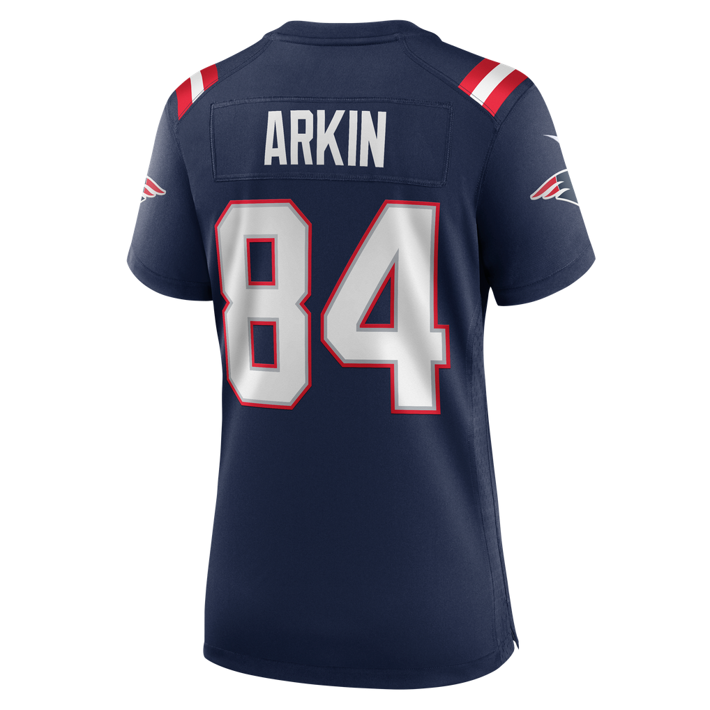 Women's New England Patriots Tanner Arkin Navy Team Game Jersey