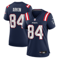 Women's New England Patriots Tanner Arkin Navy Team Game Jersey