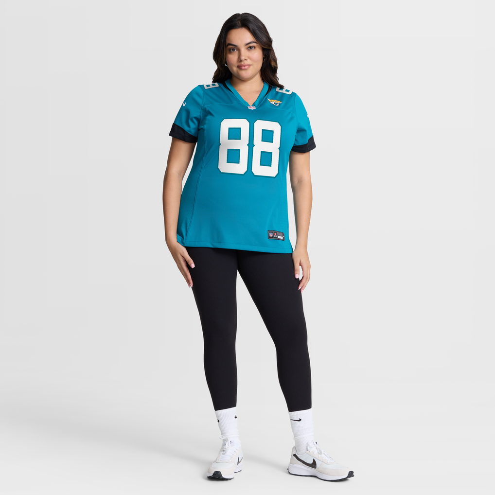 Women's Jacksonville Jaguars Tanner Koziol Teal Team Game Jersey