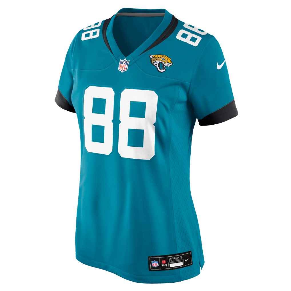 Women's Jacksonville Jaguars Tanner Koziol Teal Team Game Jersey