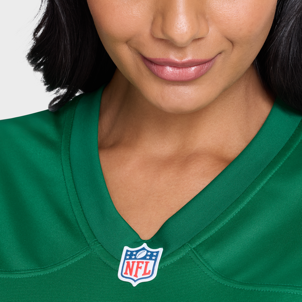 Women's Philadelphia Eagles Tariq Woolen Kelly Green Alternate Game Jersey