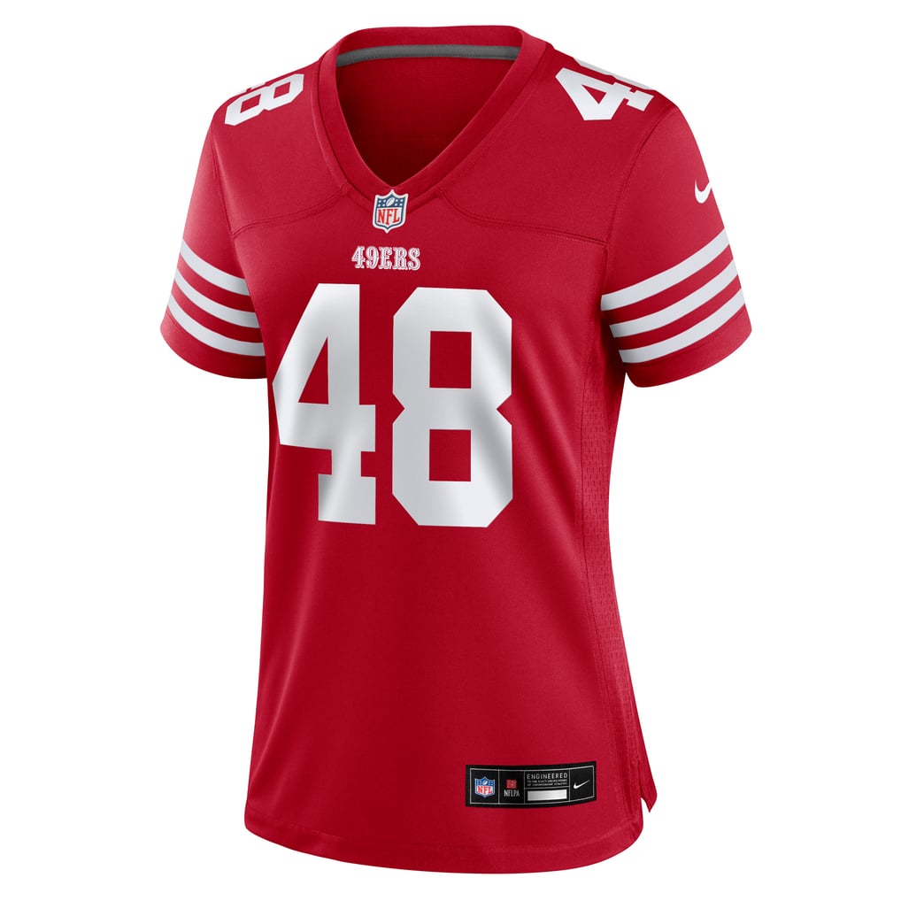 Women's San Francisco 49ers Tatum Bethune Scarlet Team Game Jersey