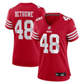 Women's San Francisco 49ers Tatum Bethune Scarlet Team Game Jersey