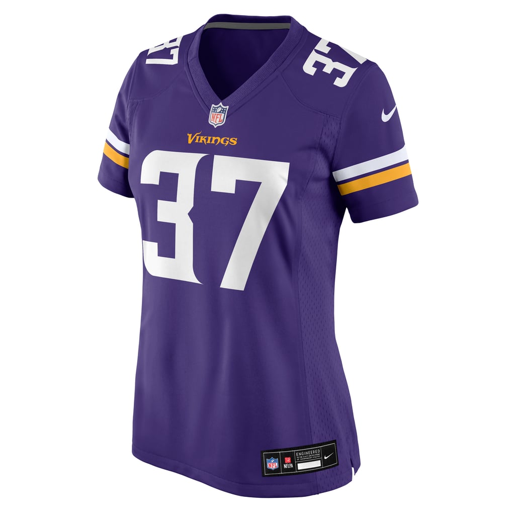 Women's Minnesota Vikings Tavierre Thomas Purple Team Game Jersey