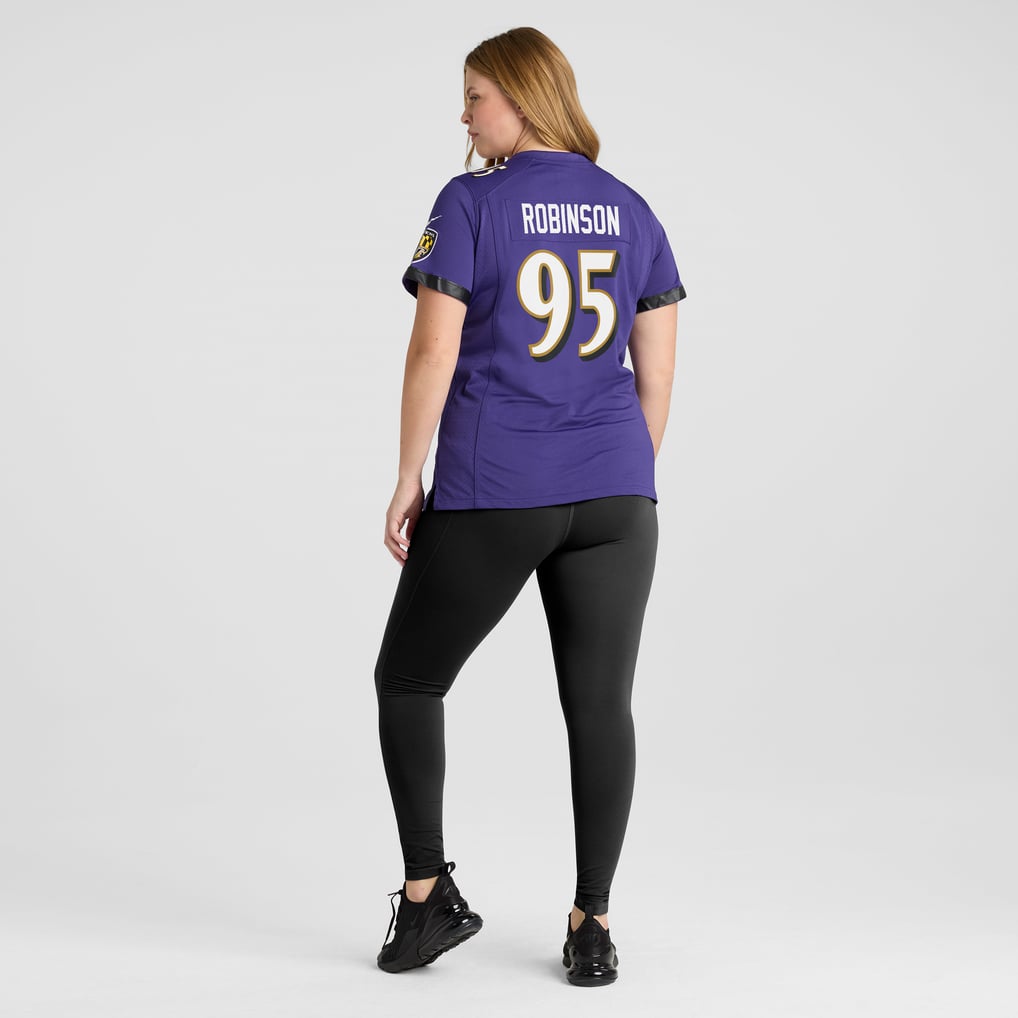 Women's Baltimore Ravens Tavius Robinson Purple Game Jersey