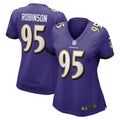 Women's Baltimore Ravens Tavius Robinson Purple Game Jersey