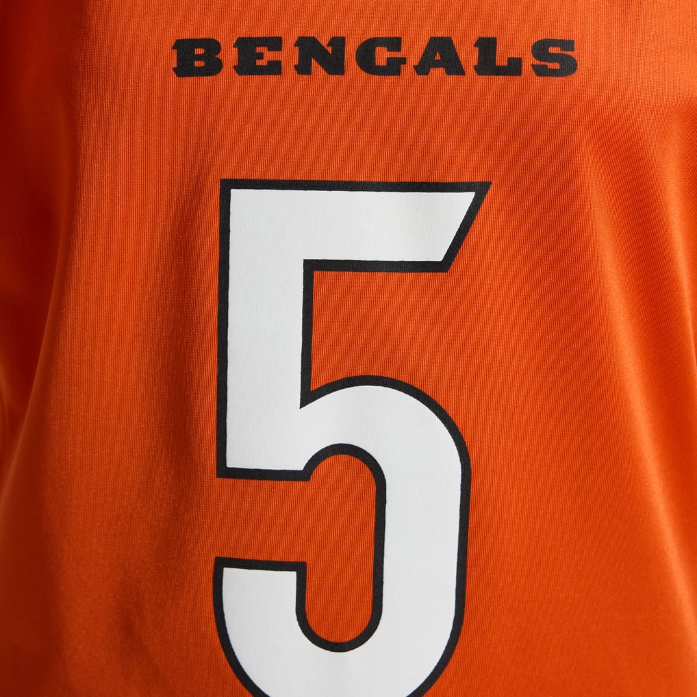 Women's Cincinnati Bengals Tee Higgins Orange Alternate Game Jersey