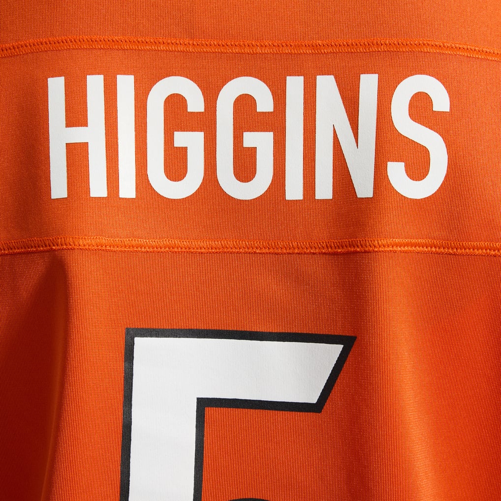 Women's Cincinnati Bengals Tee Higgins Orange Alternate Game Jersey