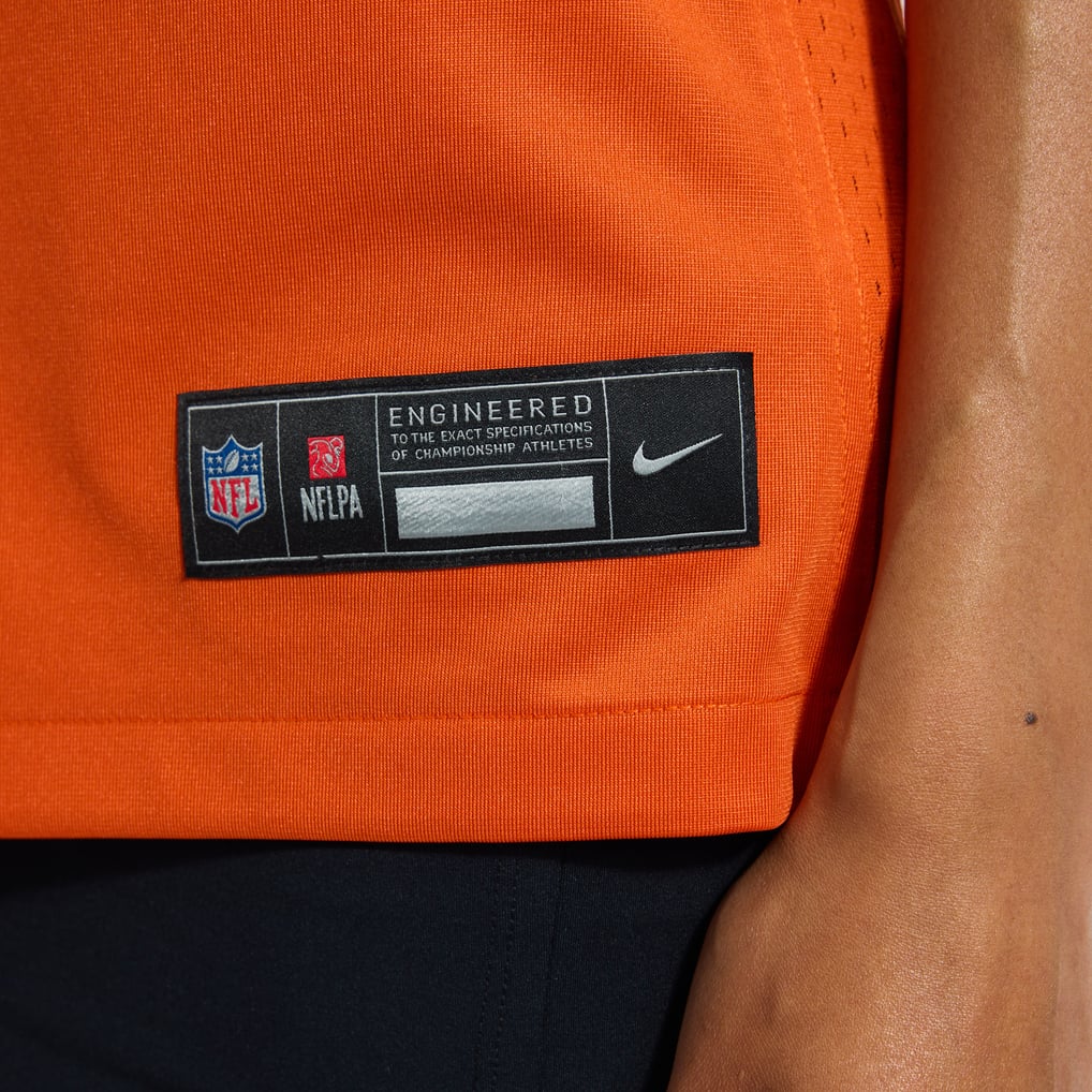 Women's Cincinnati Bengals Tee Higgins Orange Alternate Game Jersey