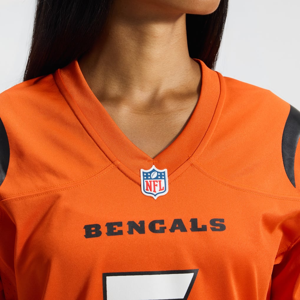 Women's Cincinnati Bengals Tee Higgins Orange Alternate Game Jersey