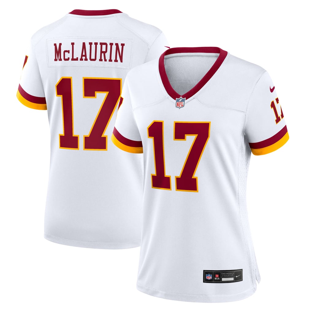 Women's Washington Commanders Terry McLaurin White Game Super Bowl Era Jersey