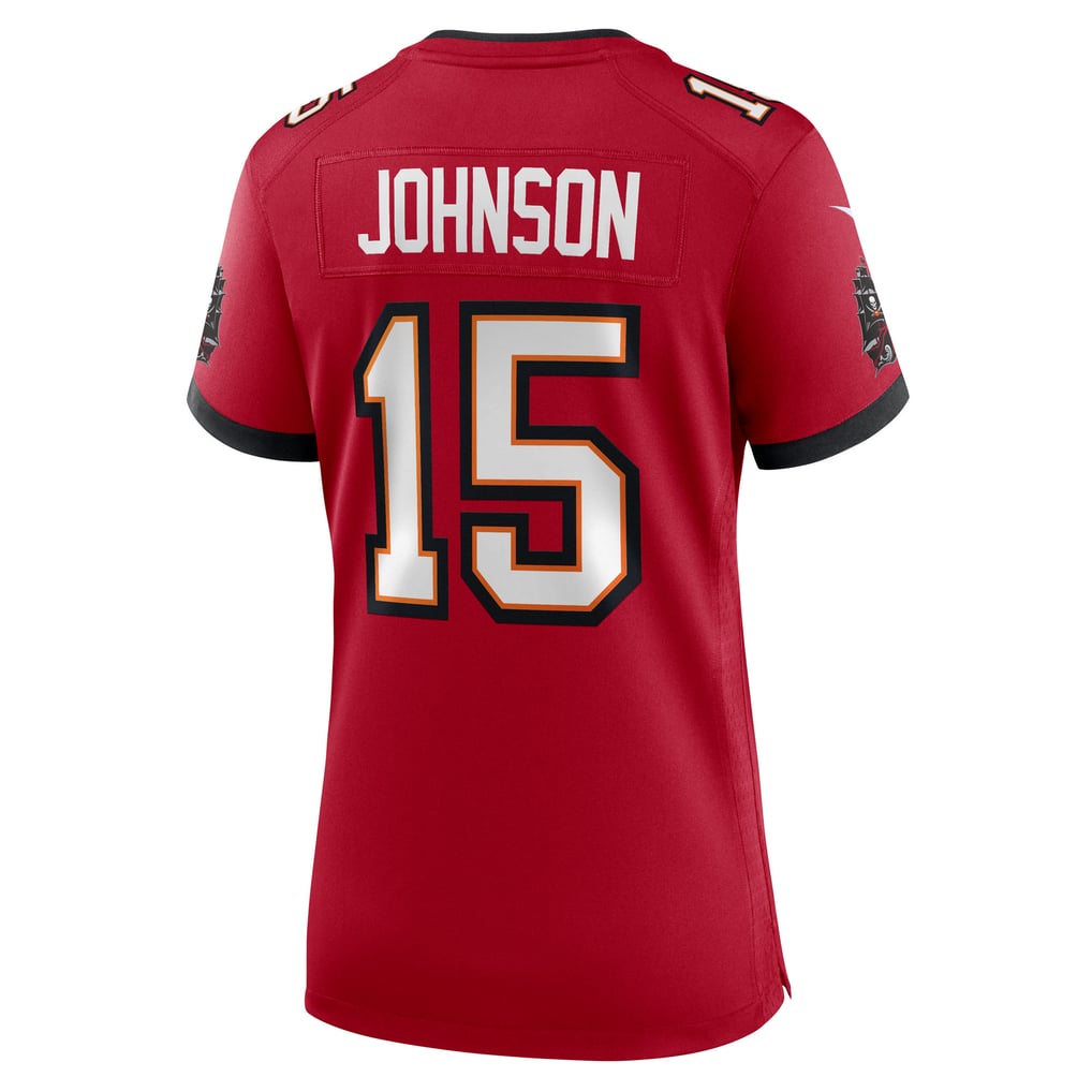 Women's Tampa Bay Buccaneers Tez Johnson Red Team Game Jersey