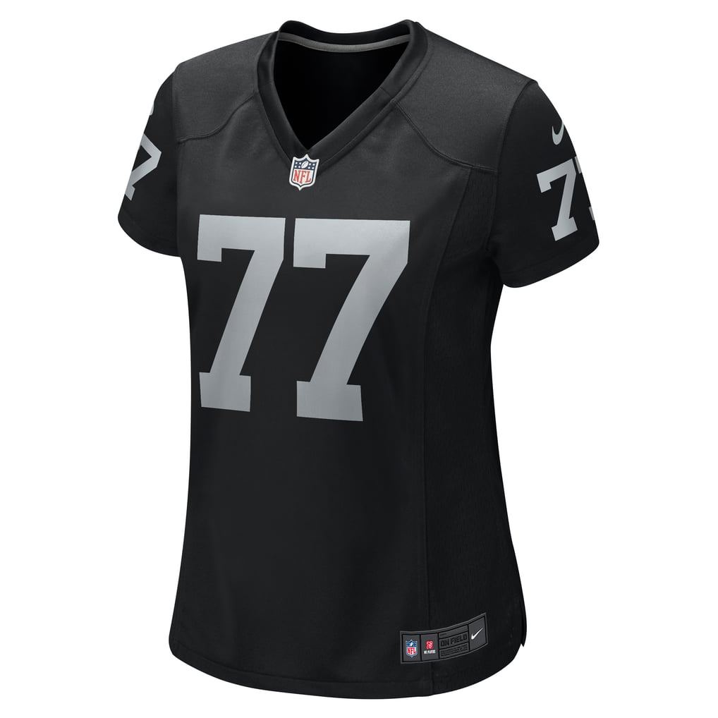 Women's Las Vegas Raiders Thayer Munford Jr. Black Team Game Jersey