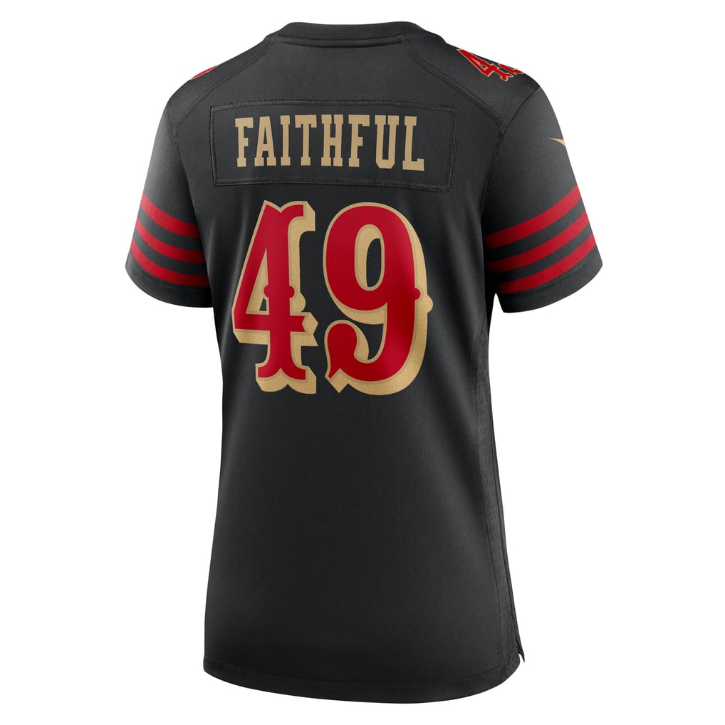 Women's San Francisco 49ers The Faithful Black Rivalries Collection Game Jersey