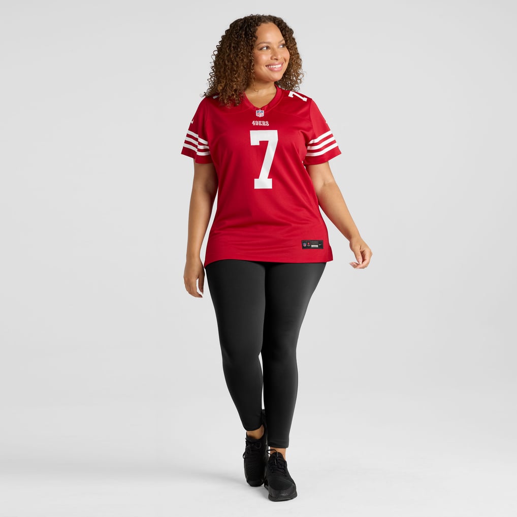 Women's San Francisco 49ers Thomas Morstead Scarlet Team Game Jersey