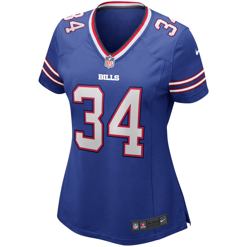 Women's Buffalo Bills Thurman Thomas Royal Game Retired Player Jersey