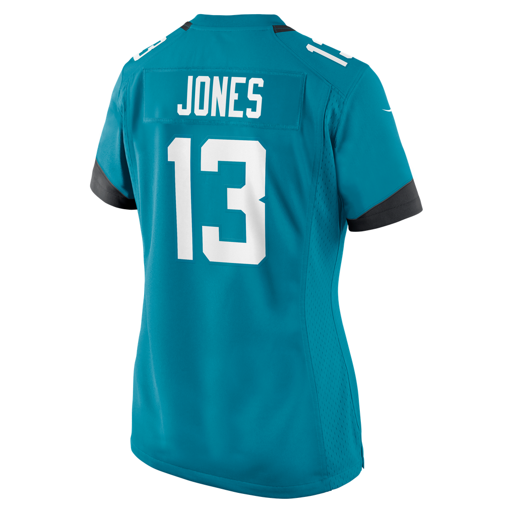 Women's Jacksonville Jaguars Tim Jones Teal Team Game Jersey