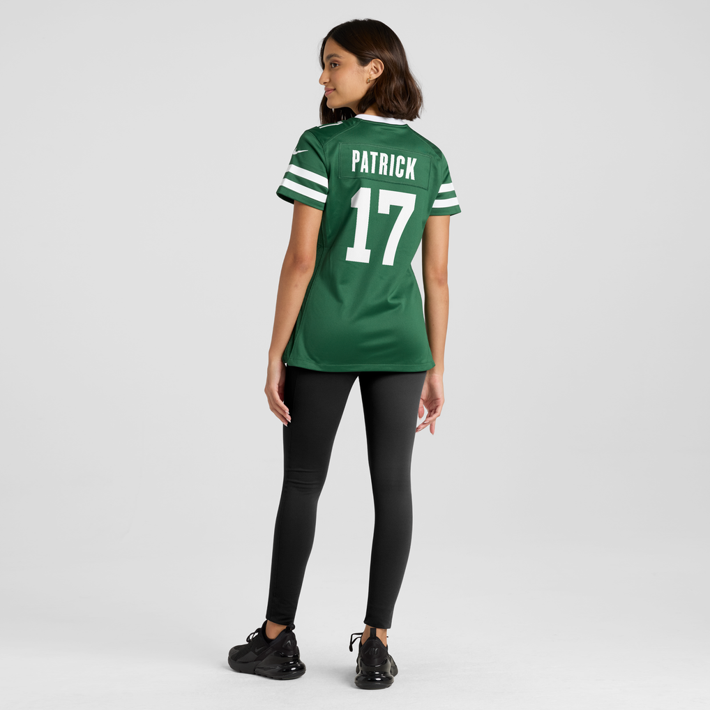 Women's New York Jets Tim Patrick Legacy Green Team Game Jersey