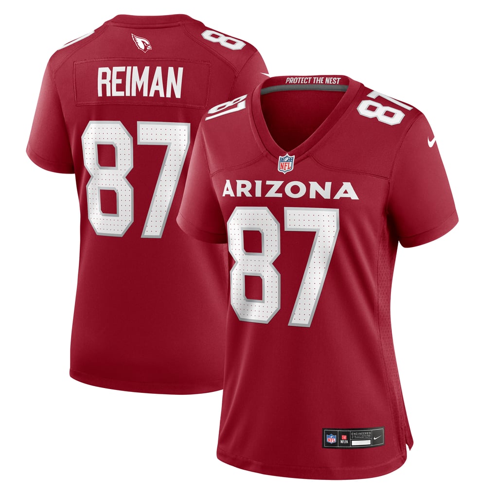 Women's Arizona Cardinals Tip Reiman Cardinal Game Jersey