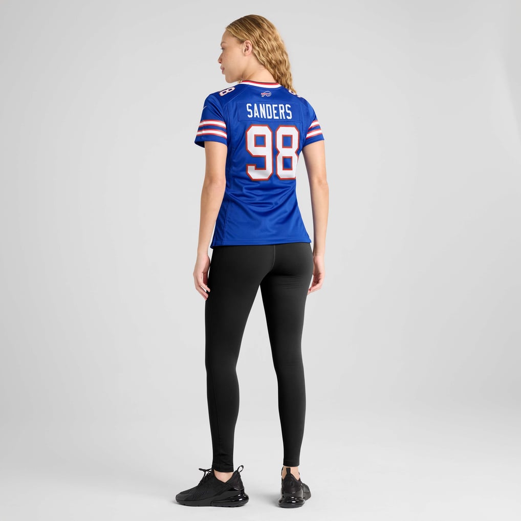 Women's Buffalo Bills T.J. Sanders Royal Team Game Jersey