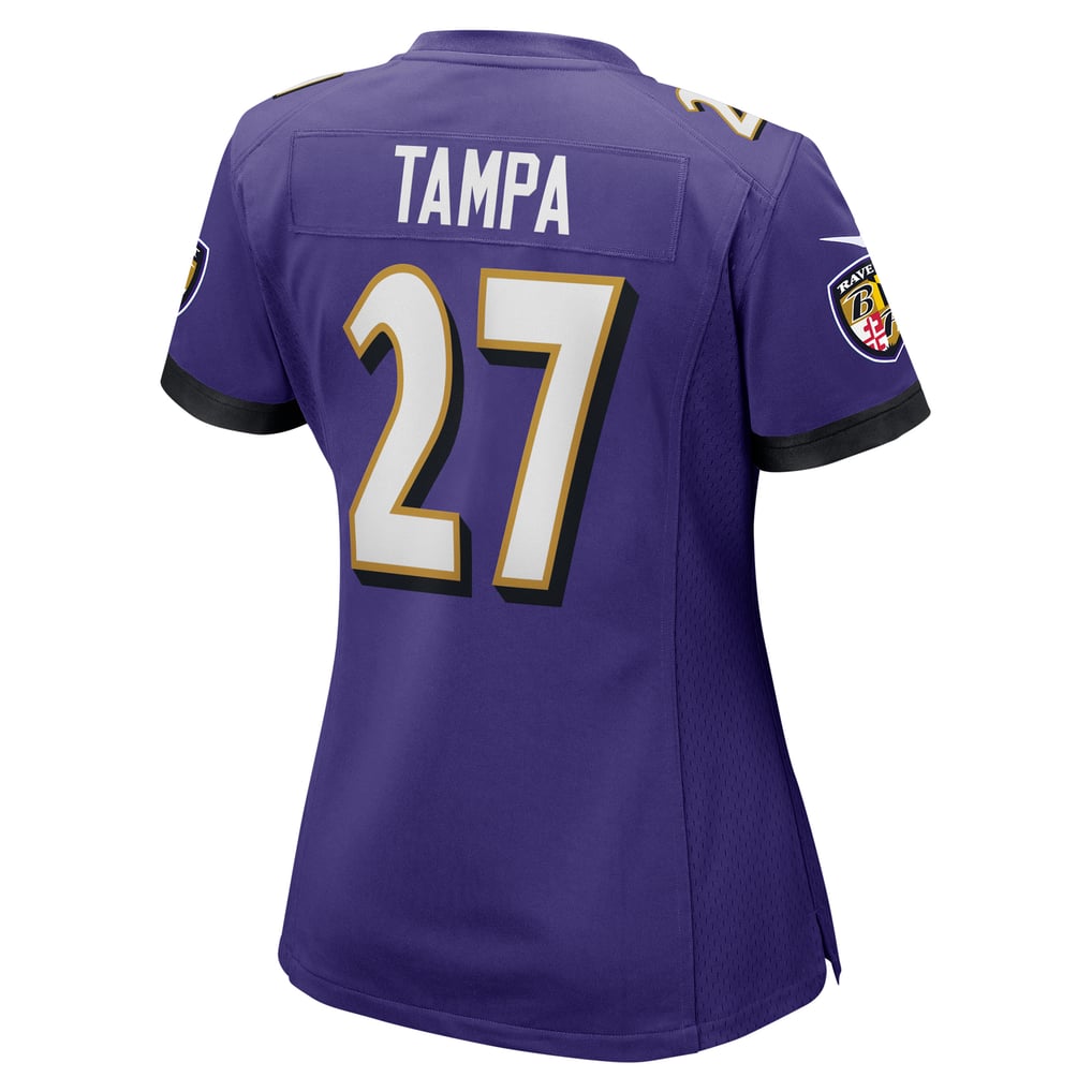 Women's Baltimore Ravens T.J. Tampa Purple Game Jersey