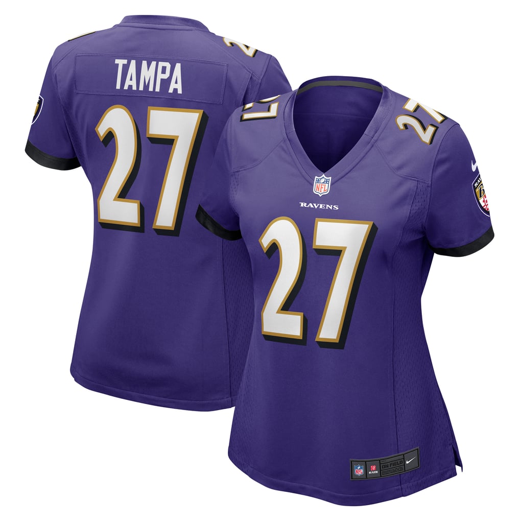 Women's Baltimore Ravens T.J. Tampa Purple Game Jersey