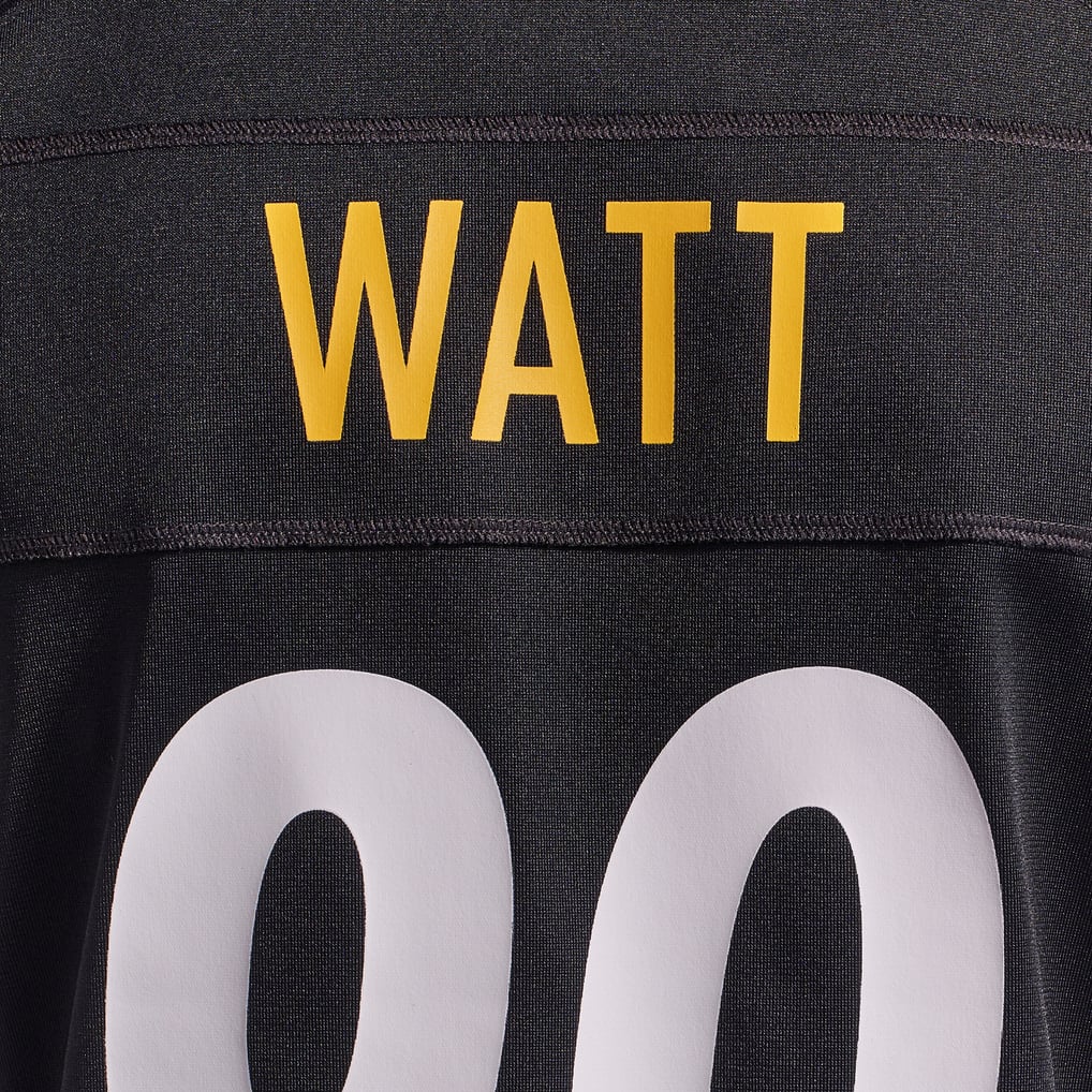 Women's T.J. Watt Black Pittsburgh Steelers Game Jersey