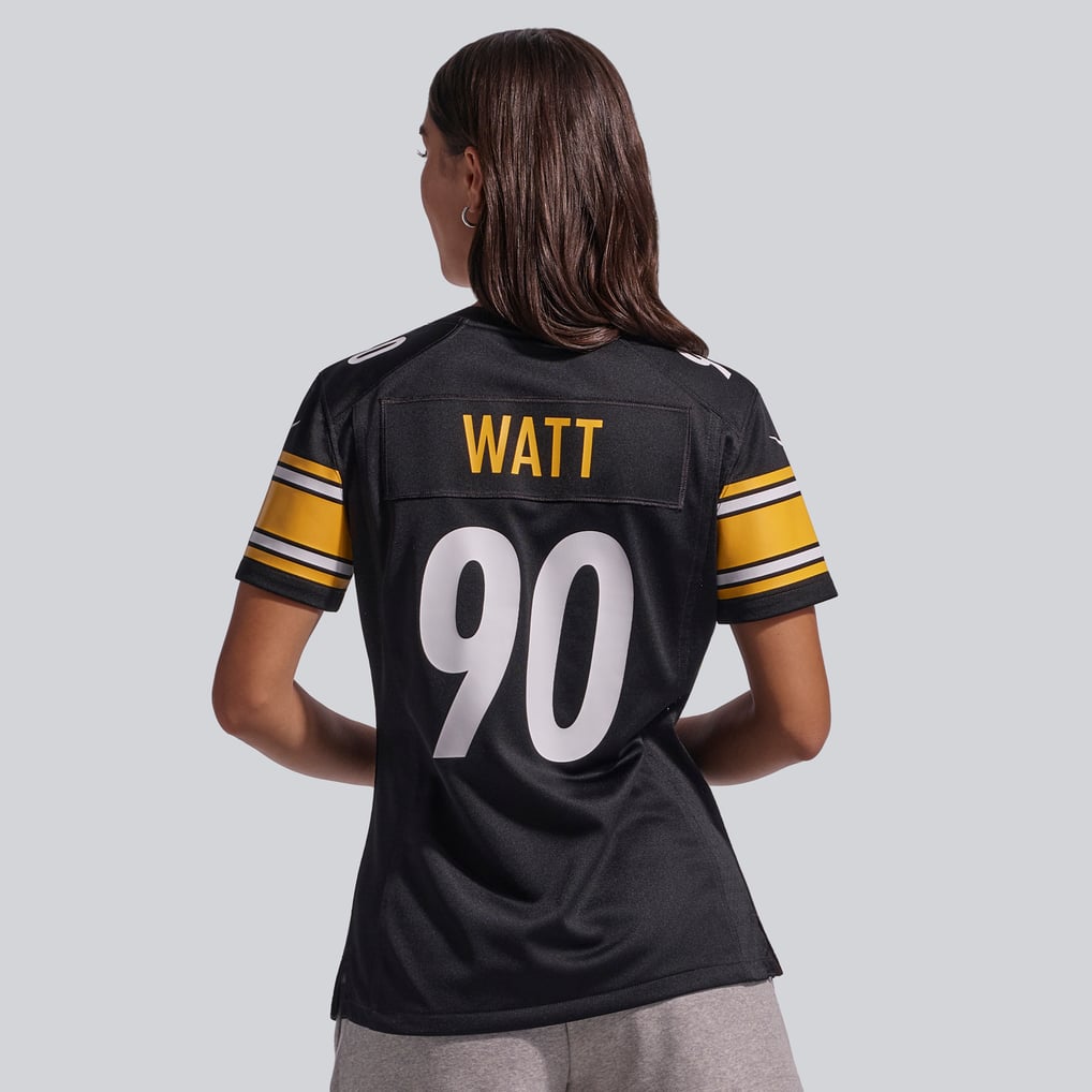 Women's T.J. Watt Black Pittsburgh Steelers Game Jersey
