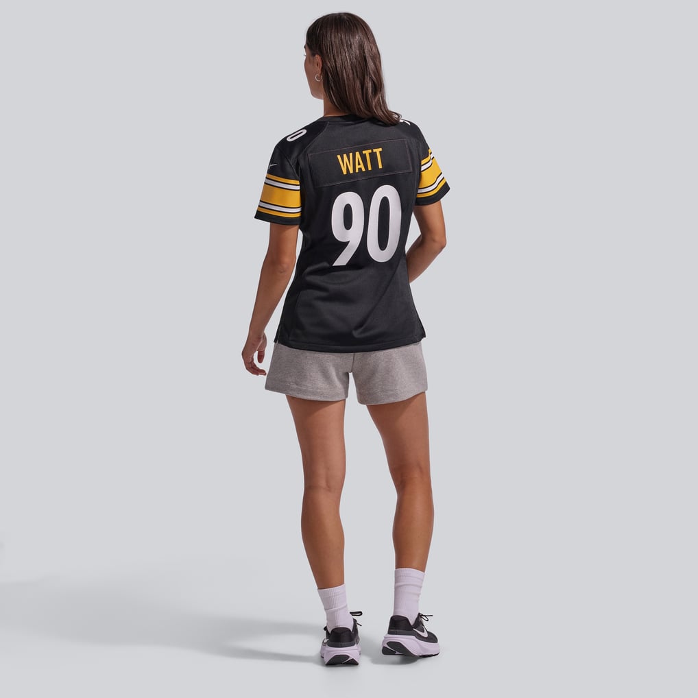 Women's T.J. Watt Black Pittsburgh Steelers Game Jersey