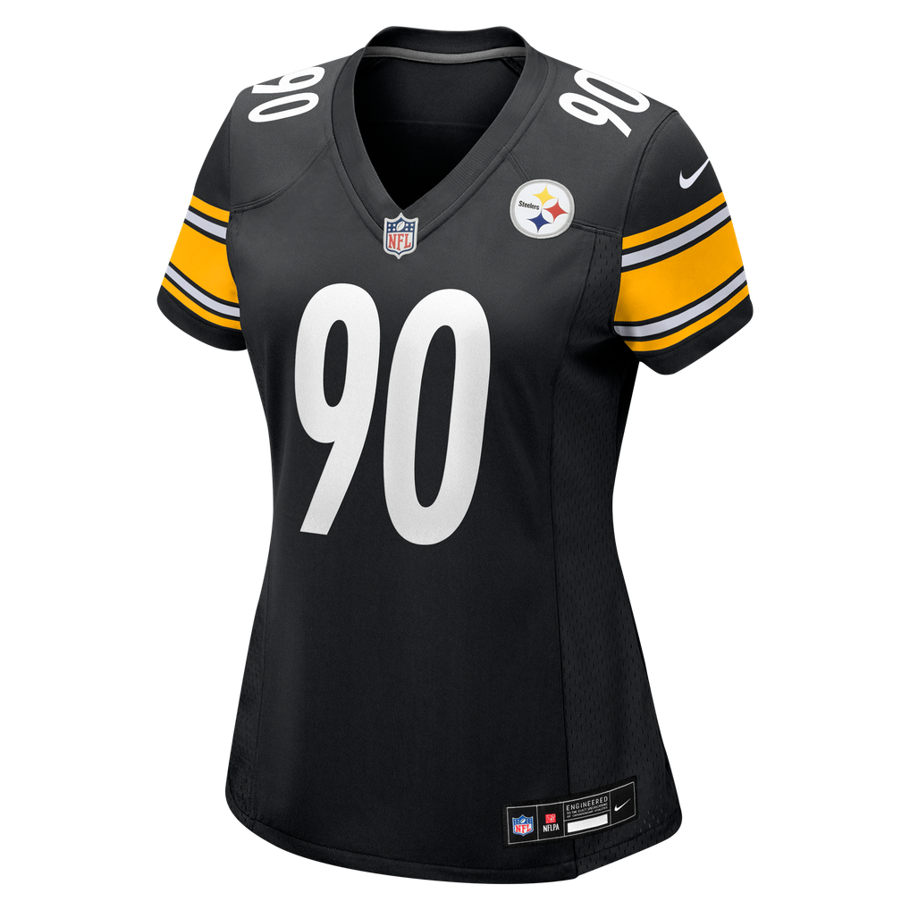 Women's T.J. Watt Black Pittsburgh Steelers Game Jersey