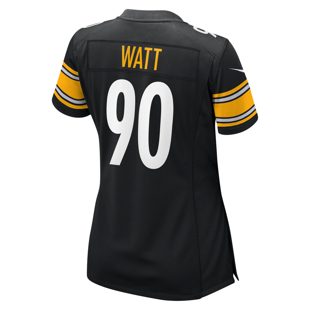 Women's T.J. Watt Black Pittsburgh Steelers Game Jersey